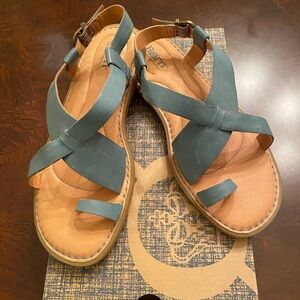 Born Hand-Crafted Sandals - New - Color is Jade